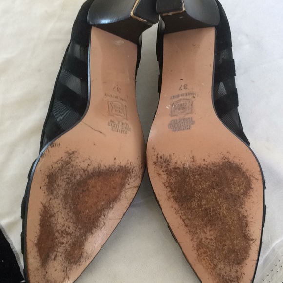 Linea Wallys Black Shoes Size7 - Picture 6 of 12